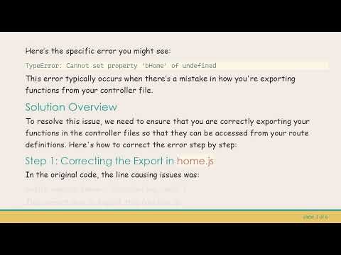 How to Create a Controller in Express