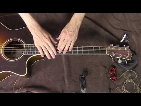 How to Tie a Luthier's Knot When Changing Strings (part 2)