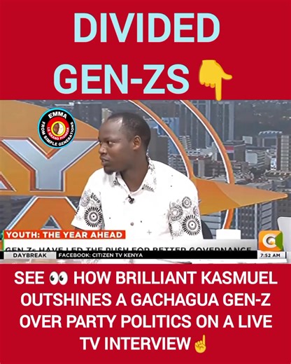 🌱Gachagua has given young people a platform to lead ‼️ As DCP we will sweep all the seats in the coming general election ! ~ Mt Kenya Gen-z praises their party and Gachagua like an angel 👇 #Divided_Genzs #people_and_politics | Emmanuel Angachi
