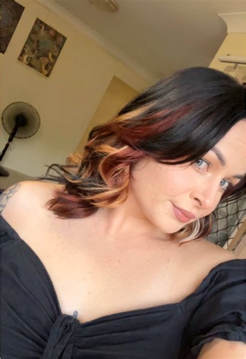 I really do just go for it with my hair and it somehow works out 🤷🏼‍♀️ s/o to soph & mum for helping me #calico #calicohair #hairtransformation #diyhair #hairtok #fyp