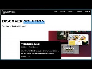 Multiple Pages Website using HTML CSS JavaScript & Bootstrap 5 | Responsive Multipage Website Design