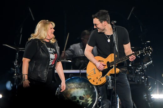 Eric Church & Joanna Cotten's Live Duet of "Over When It's Over" Still Smolders