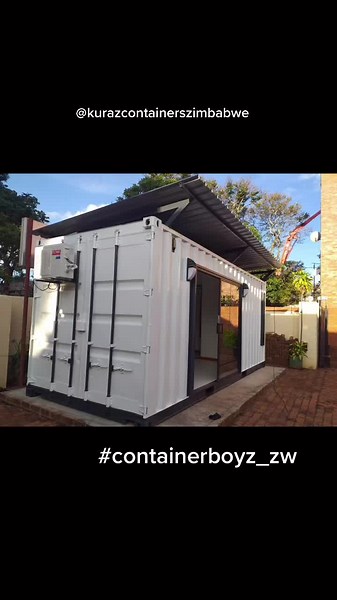20 Foot Shipping Container Office Build