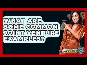 What Are Some Common Joint Venture Examples? - AssetsandOpportunity.org