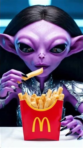 👽 Aliens Try McDonald’s French Fries for the First Time 🍟🚀