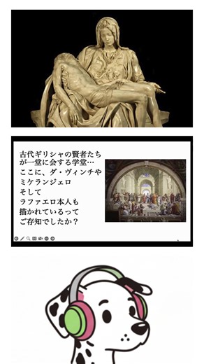 アテナイの学堂とルネサンスの美