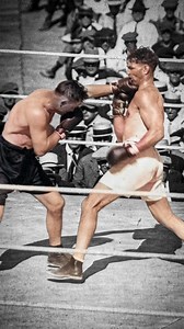 Jack Dempsey didn’t just slip punches — he moved in a continuous figure-8 rhythm that combined defense and offense into one motion. The Figure-8 Bob & Weave let him: • slip inside punches while staying dangerous • load power shots during each dip • generate angles opponents couldn’t track • stay balanced and ready to fire at all times By drawing a smooth “8” with his head movement, Dempsey created a rhythm that kept him safe and explosive — a style modern fighters still study today. #JackDempsey