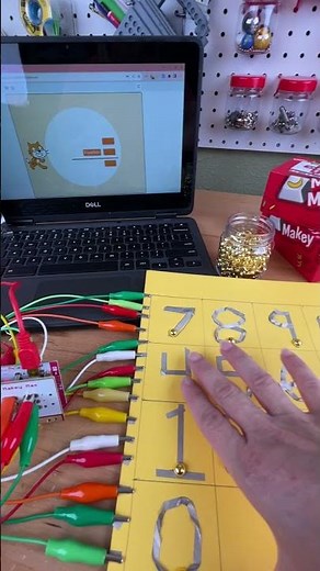 More Makey Makey Talking Paper Calculator