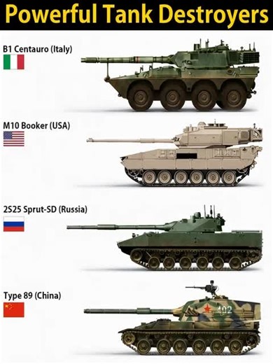 Exploring Powerful Tank Destroyers from Around the World