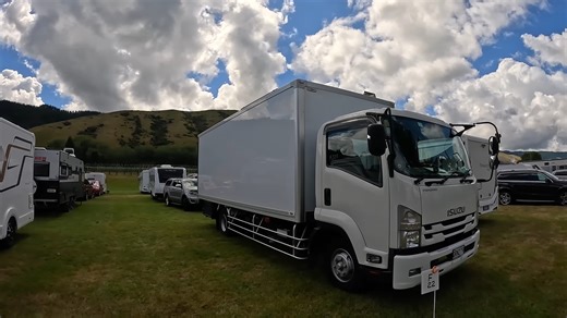 This Box Truck Camper Conversion Features an Ultra-Stealthy Look With a Lovely Rear Patio