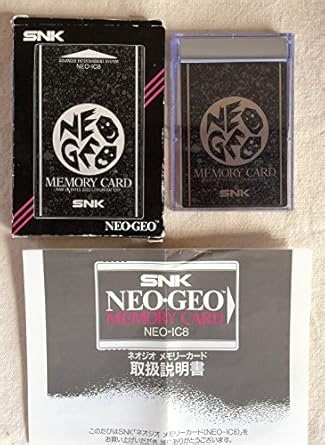 Amazon.com: Neo Geo Memory Card for AES & MVS : Electrónica