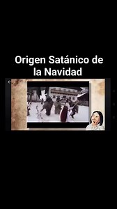 Es un culto solar; el 25 de diciembre es el inicio del solsticio de invierno, los días empiezan a ser más largos que la noche, "el sol vence a las tinieblas de la noche" #nimrod #TAMUZ #Semiramis | Juan Pablo Argüelles Daza