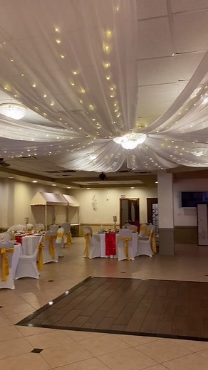 Ceiling Draping Ideas for Wedding Decor | DIY Tutorial