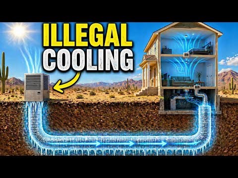 This $300 tunnel keeps any home 55°F forever -The Amish system the cooling industry made illegal