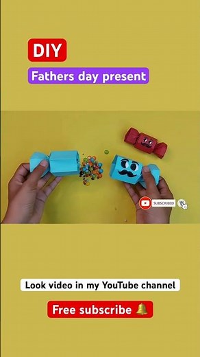 ❤️ DIY: Fathers Day Gift Ideas..! ❤️ #shorts #papercraft