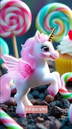 The BEST Cute Unicorn Video for Kids! 🦄🍭 (YouTube Short)
