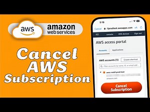 How to Cancel Amazon Web Services Subscription (Terminate AWS)