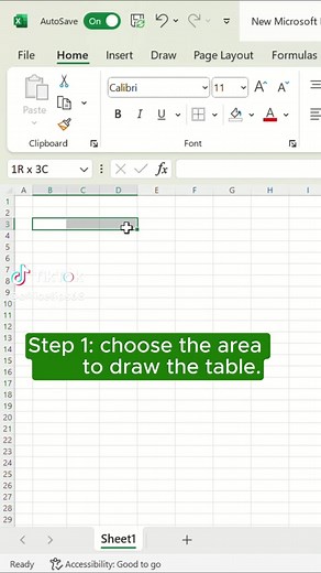 Create a Simple Table in Excel for Beginners