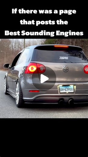 Best_sounding_engines on Instagram: "Straight Piped Golf MkV R32!!!! Original Video: Engage Auto Group (YT) #r32 #wv #golf #golfv #mk5 #wvgolf #golfr32 #vr6 #vr6golf #golfvr6 #straightpipe #engine #sound #6cylinder #cars #sound #insane #awesome #car"