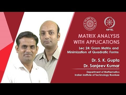 Gram Matrix and Minimization of Quadratic Forms