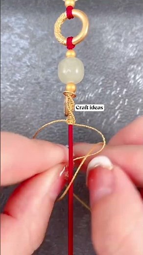 Instructions for tying luxury anklets #diy #crafting #bracelet