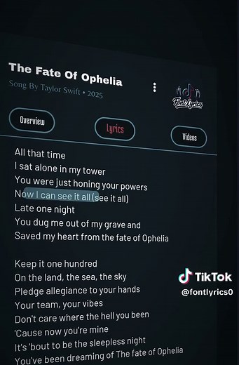 Exploring 'The Fate Of Ophelia' by Taylor Swift