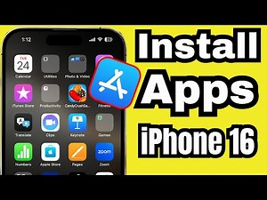 How To Install Apps On iPhone 16 Pro and 16 Pro Max (Download All Apps)