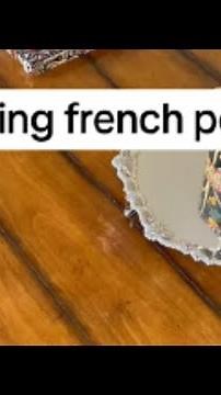 How to remove French polish from furniture!