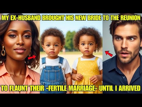 My Ex Husband Brought His New Bride to the Reunion to Flaunt Their "FERTILE MARRIAGE" Until I.....