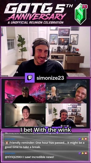 Eidos has the best Cinematics Team | GOTG 5th Anniversary | #simonize23 #Twitch #GOTGgame