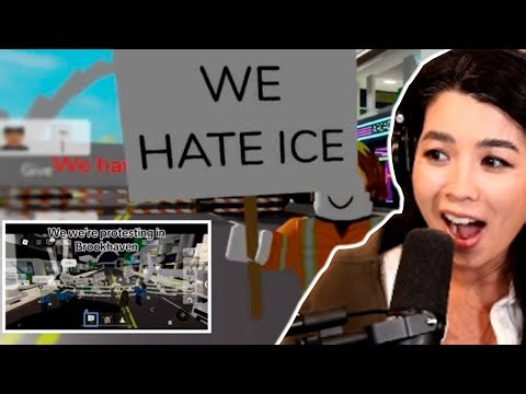 Kids Are Protesting ICE In Roblox