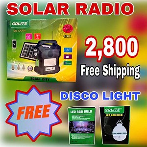 SOLAR RADIO Php 2,800 Free shipping Nationwide How to order? Message us on messenger @PB Team Solar | PB Team Solar