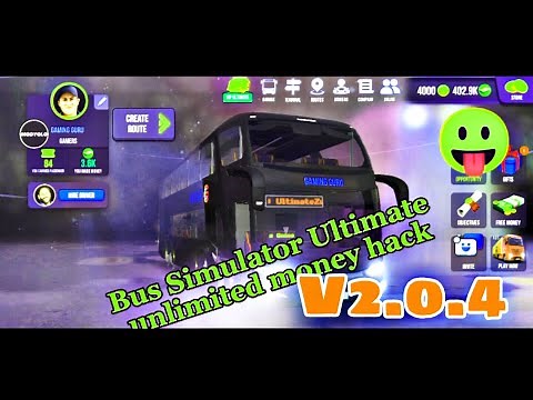 How To hack Bus Simulator Ultimate 2.0.4 Unlimited Money and coins! Coach Bus Highway Driving 3d