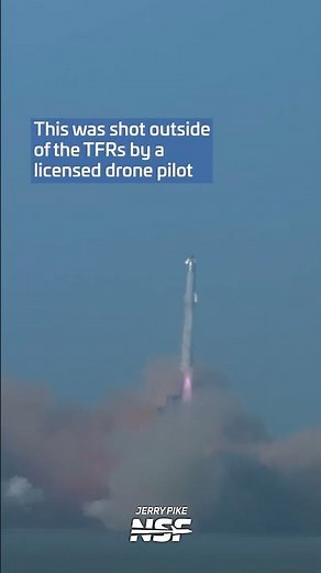 Starship Flight 9 From The Sky