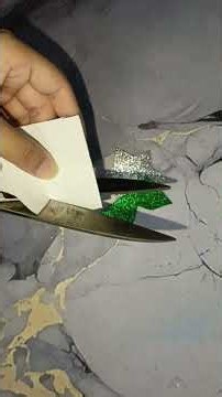 DIY Pakistan Independence Day Star Pencil Decoration Craft 💚#DIY#Paper#Star#Tags#Viral 💚