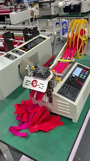 Textile Webbing Slitting Machine: Automatic Precision Cutting