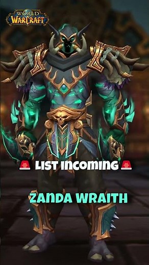 zanda wraith #worldofwarcraft