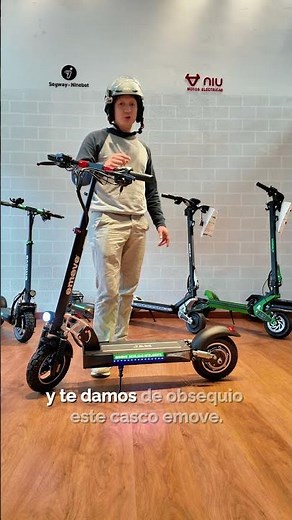Te presentamos la EMOVE JAM #scooter #patinetaelectrica