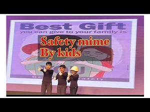Safety (ppe) mime show by kids