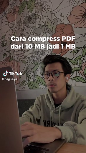 buat yang sering bingung gimana cara compress pdf yang bener! #samasamabelajar #pdfhacks