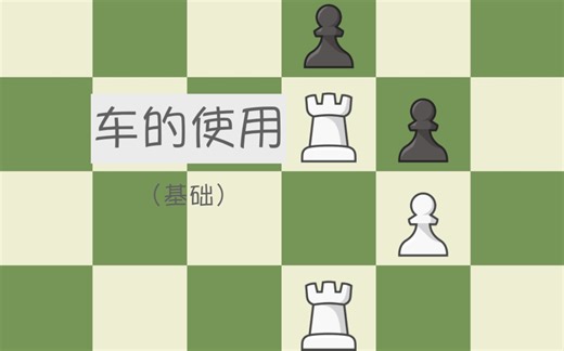 【棋子细说】国际象棋棋子讲解之车的使用