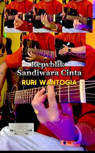 79K views · 2.8K reactions | Repvblik - Sandiwara Cinta - RURI WANTOGIA - Indonesia Song. Full Intro/Solo Acoustic Cover. အားလုံးမင်္ဂလာပါ။ | Ni Kaung Myint - Acoustic guitar | Facebook