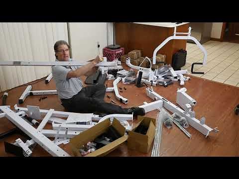 Body Solid EXM3000 gym assembly ep1