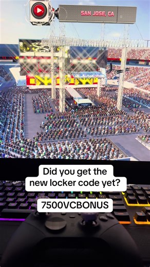 Unlock 7500 VC Bonus in WWE 2K25 Gameplay