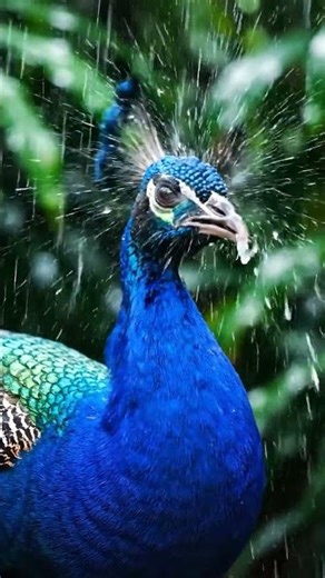 Peaceful Forest Rain with Singing Birds