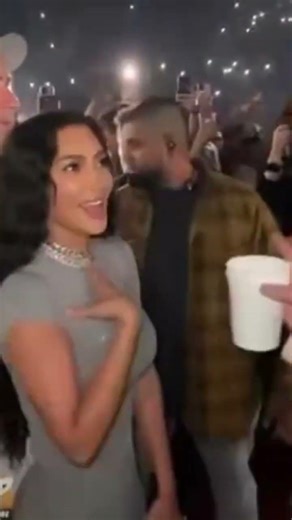 Kim Kardashian popped out at Drake’s show reciting her sampled quote from “Search & Rescue.”