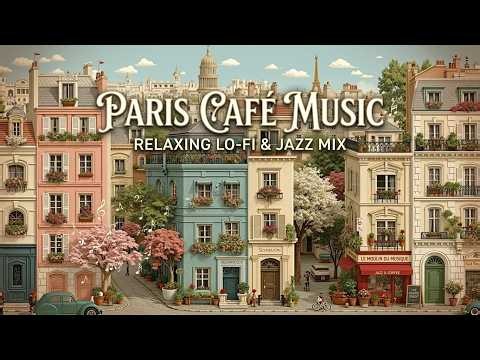 𝐏𝐀𝐑𝐈𝐒 𝐂𝐀𝐅𝐄́ 🗼 French Instrumental Music — Relaxing Coffee Jazz & Accordion