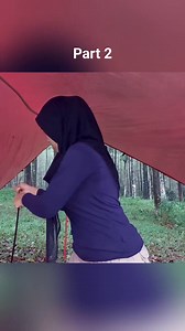 1.2M views · 20K reactions | PART 2 SOLO CAMPING HEAVY RAIN - BUILDING A TENT DURING RAIN AND LIGHTNING #solocamping #Camping #campingintherain #Heavyrain | Jeny Ayu | Facebook