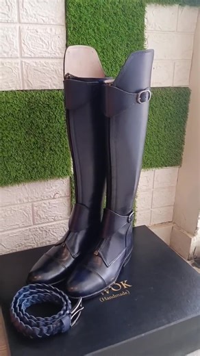 Handmade Premium Leather Riding Boots Equestrian Dressage Boots Custom Fit Gift for Men/women - Etsy