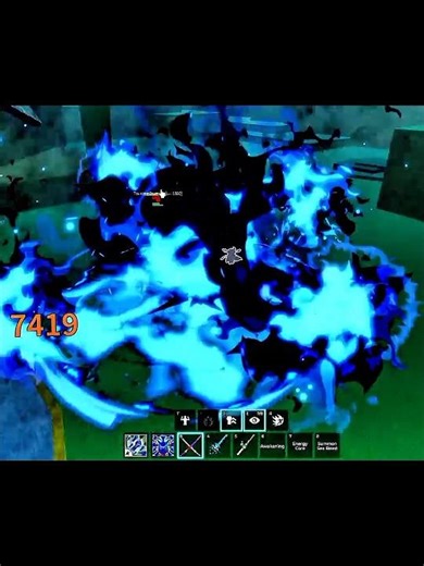 Blox Fruit easy Kitsune Fruit Combo /Blox Fruit #shortsviral